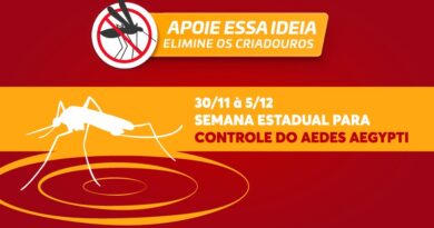 Semana Estadual Para Controle do Aedes Aegypti